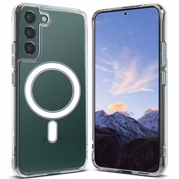 قاب مگ سیف شفاف مناسب برای Samsung Galaxy S21 fe