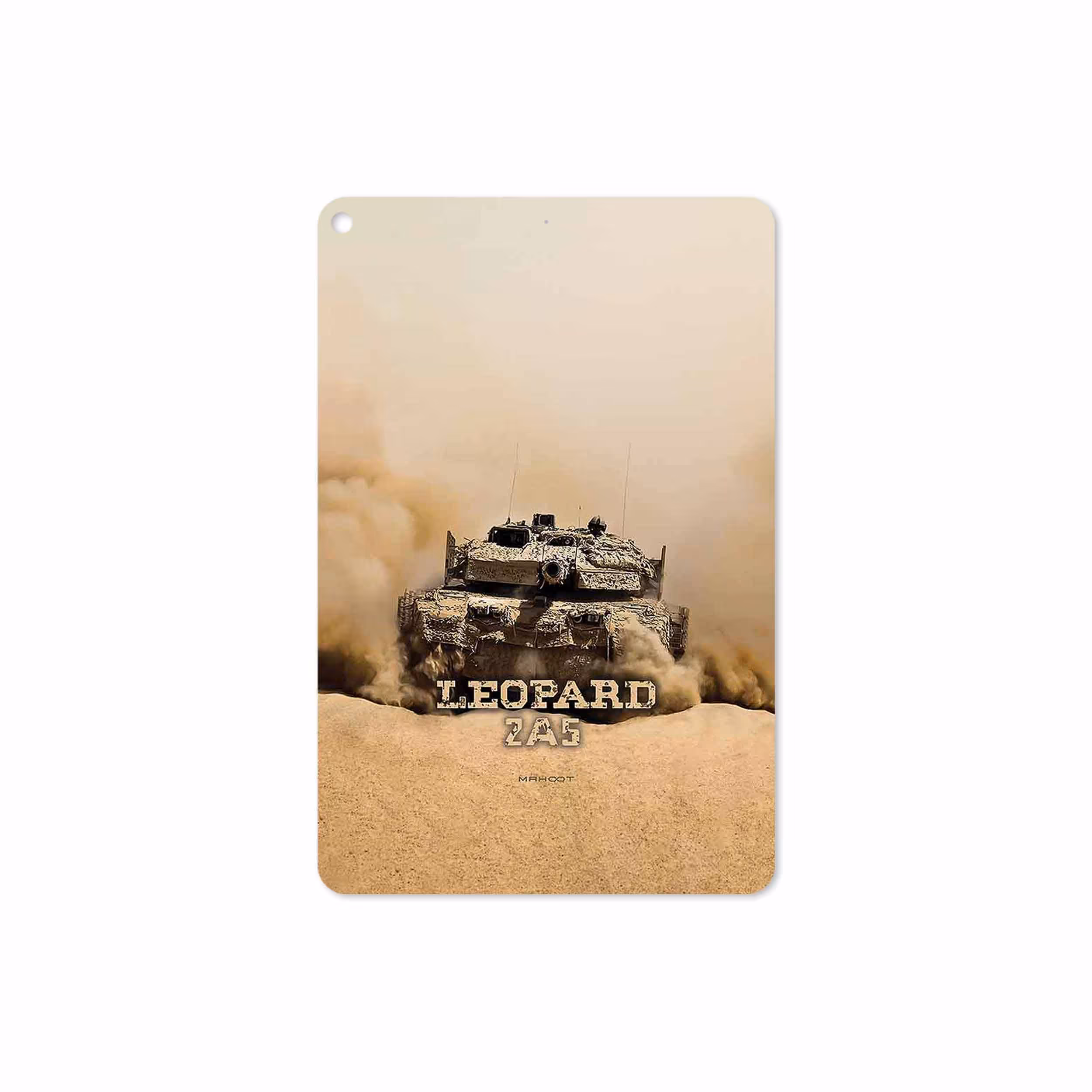 برچسب پوششی ماهوت مدل Leopard 2A5 tank مناسب برای تبلت اپل iPad mini (GEN 5) 2019 A2125