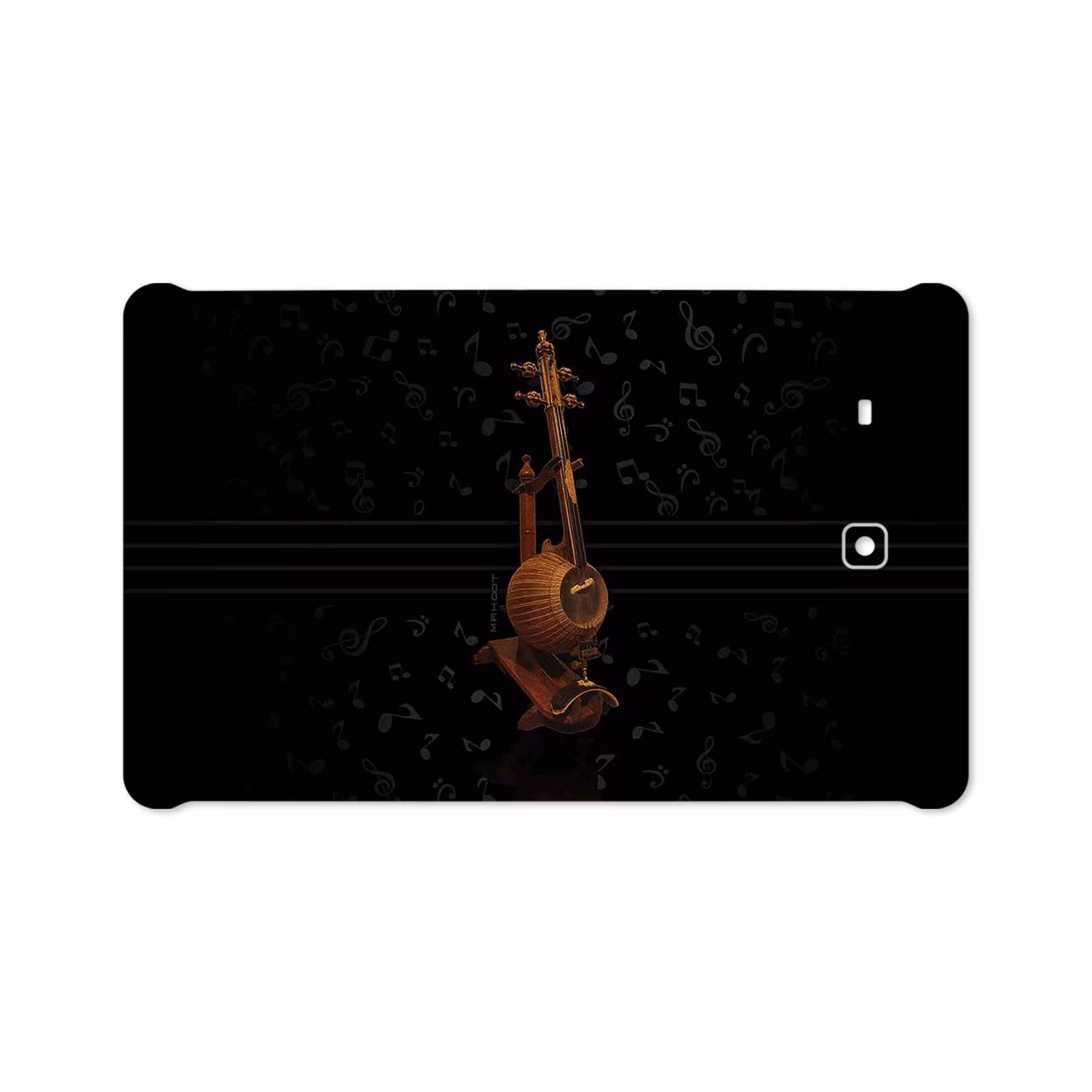 برچسب پوششی ماهوت مدل Persian Fiddle Instrument مناسب برای تبلت سامسونگ Galaxy Tab E 9.6 2015 T560
