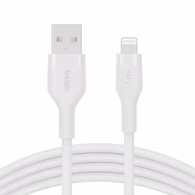 کابل تبدیل USB به لایتنینگ بلکین مدل CAA008bt1MWH طول 1 متر