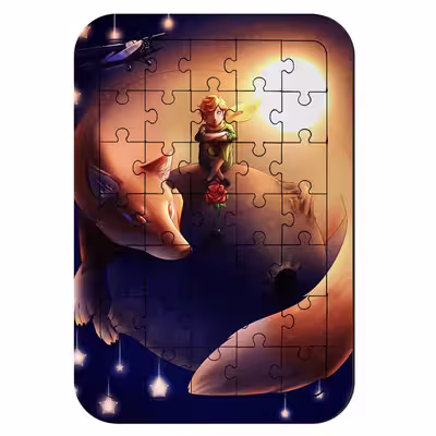 پازل 35 تکه طرح شازده کوچولو مدل NI1822