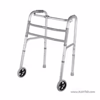 واکر تاشو آلمینیومی ATK مدل چرخدار
