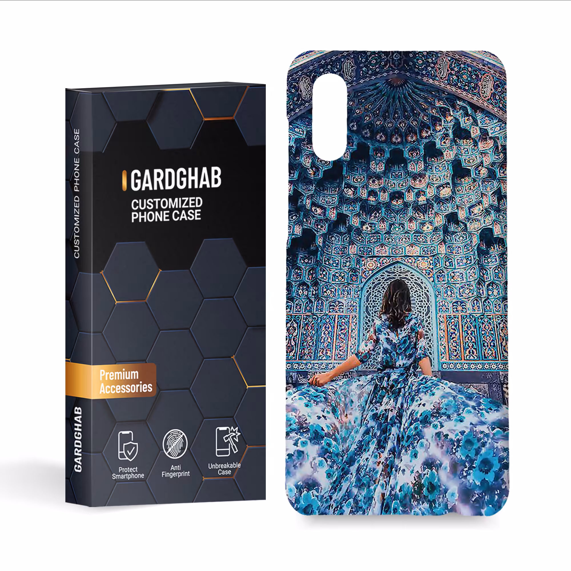 کاور گارد قاب مدل دخترانه مناسب برای گوشی موبایل سامسونگ galaxy a02 