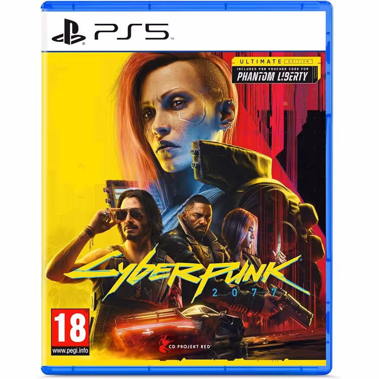 بازی Cyberpunk 2077: Phantom Liberty Ultimate Edition برای PS5