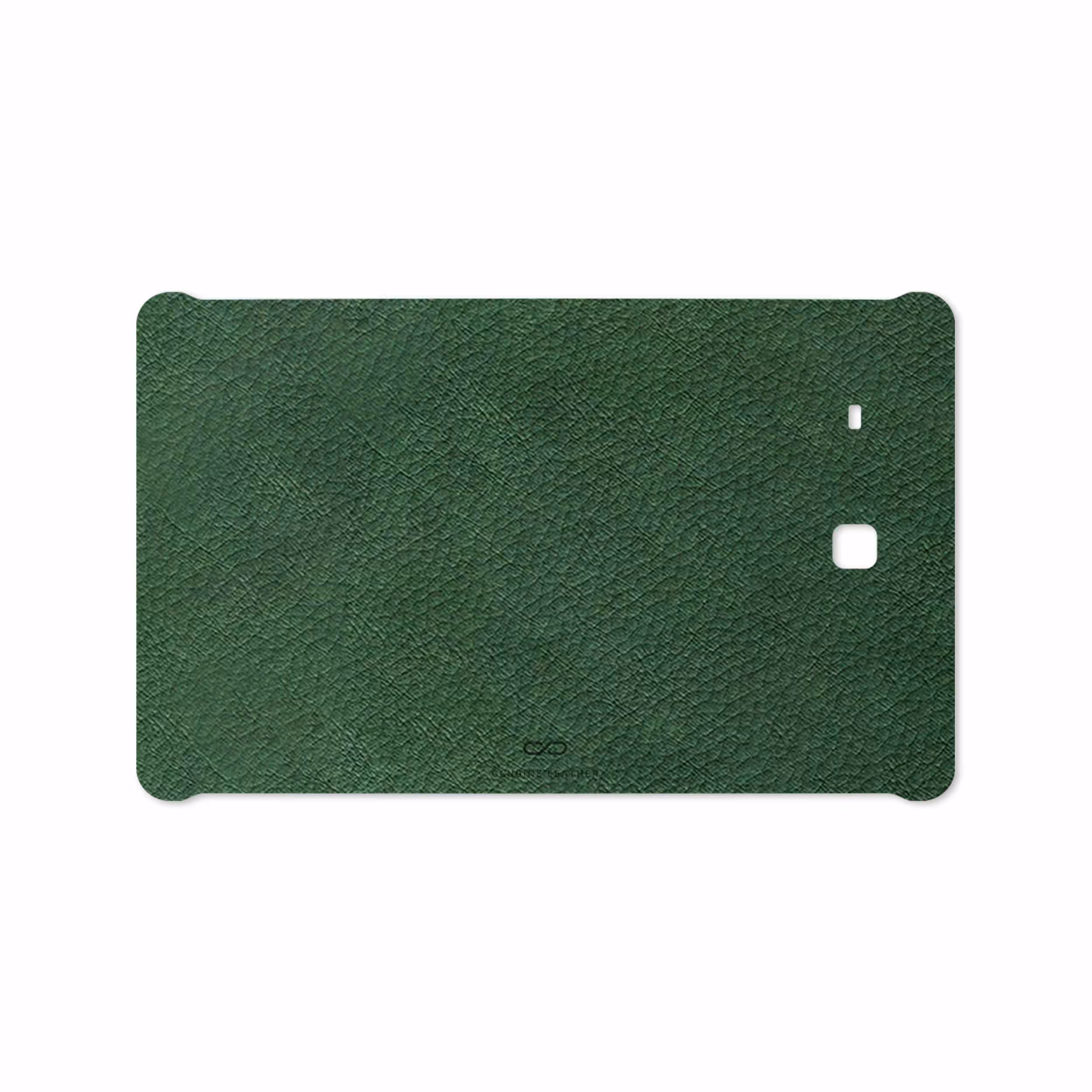 برچسب پوششی ماهوت مدل Green-Leather مناسب برای تبلت سامسونگ Galaxy Tab E 9.6 2015 T561