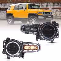 جفت چراغ اسپرت جلو تویوتا FJ  2007-2022