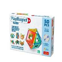 بازی فکری Play Magnet پلاس 50 قطعه (مگ پلاس سری پنل) - کتاب‌فروشی کوچه کتاب