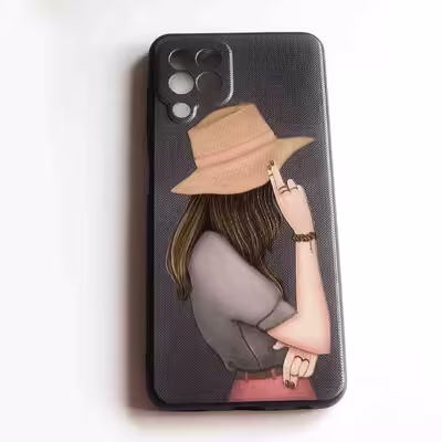 کاور مدل Girl022 مناسب برای گوشی موبایل سامسونگ Galaxy A22 4G