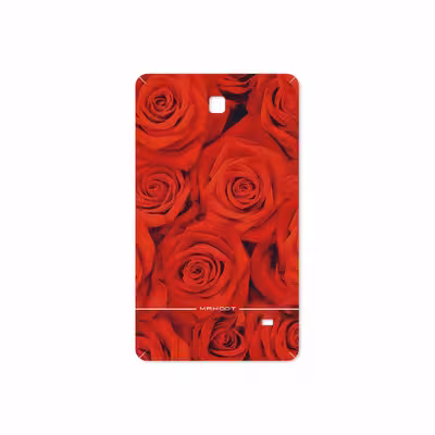برچسب پوششی ماهوت مدل Red-Flower مناسب برای تبلت سامسونگ Galaxy Tab 4 7.0 2014 T230