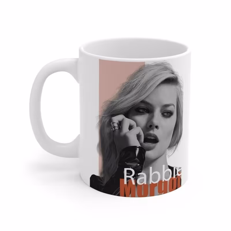 ماگ طرح Margot Robbie مارگو رابی باربی Barbie مدل NM2059