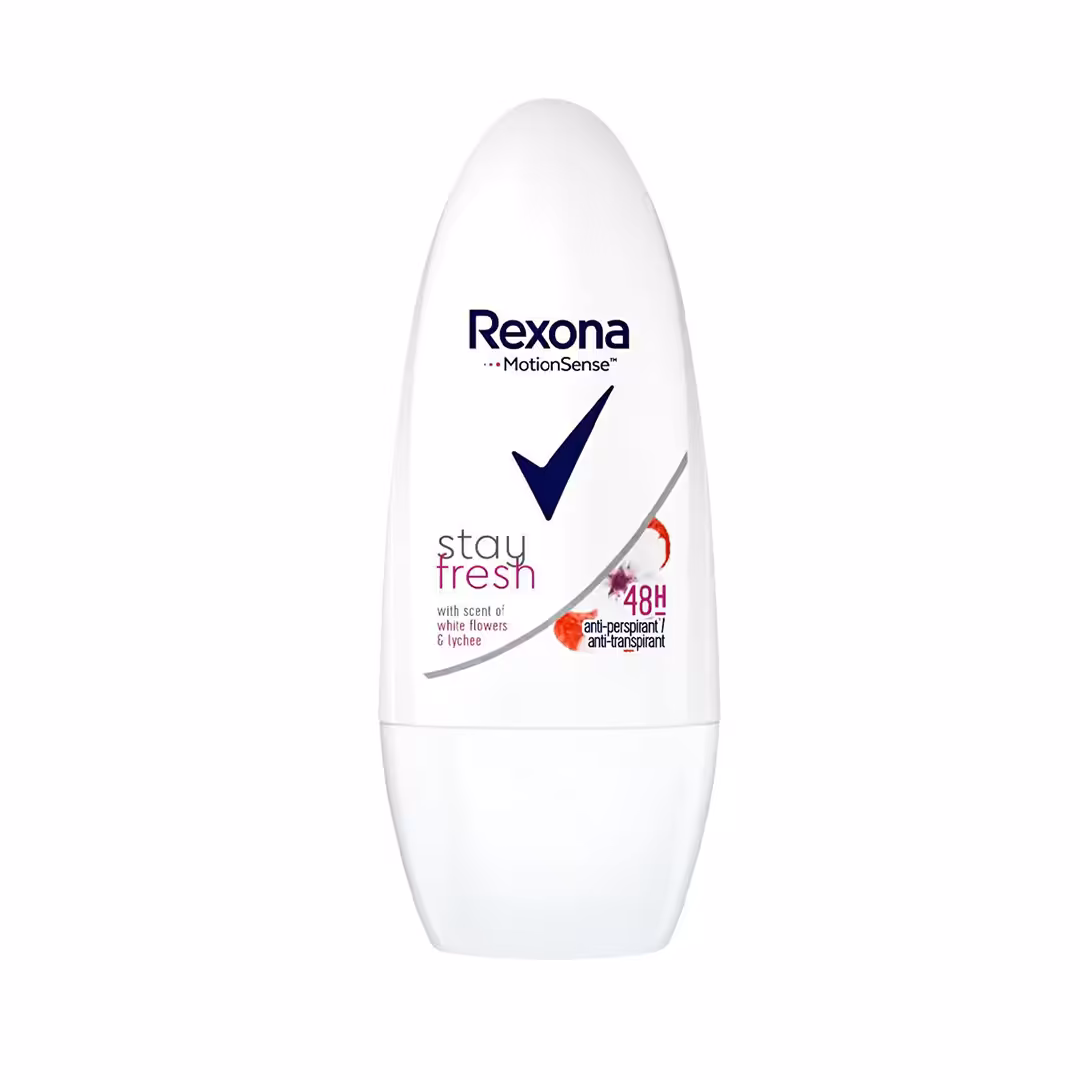 رول ضد تعریق گلهای سفید و لیچی رکسونا مدل Rexona Stay Fresh | فروشگاه ارس ترک