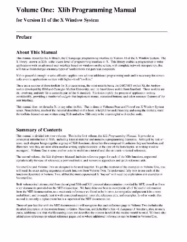 خرید و دانلود نسخه کامل کتاب Volume One. Xlib Programming Manual