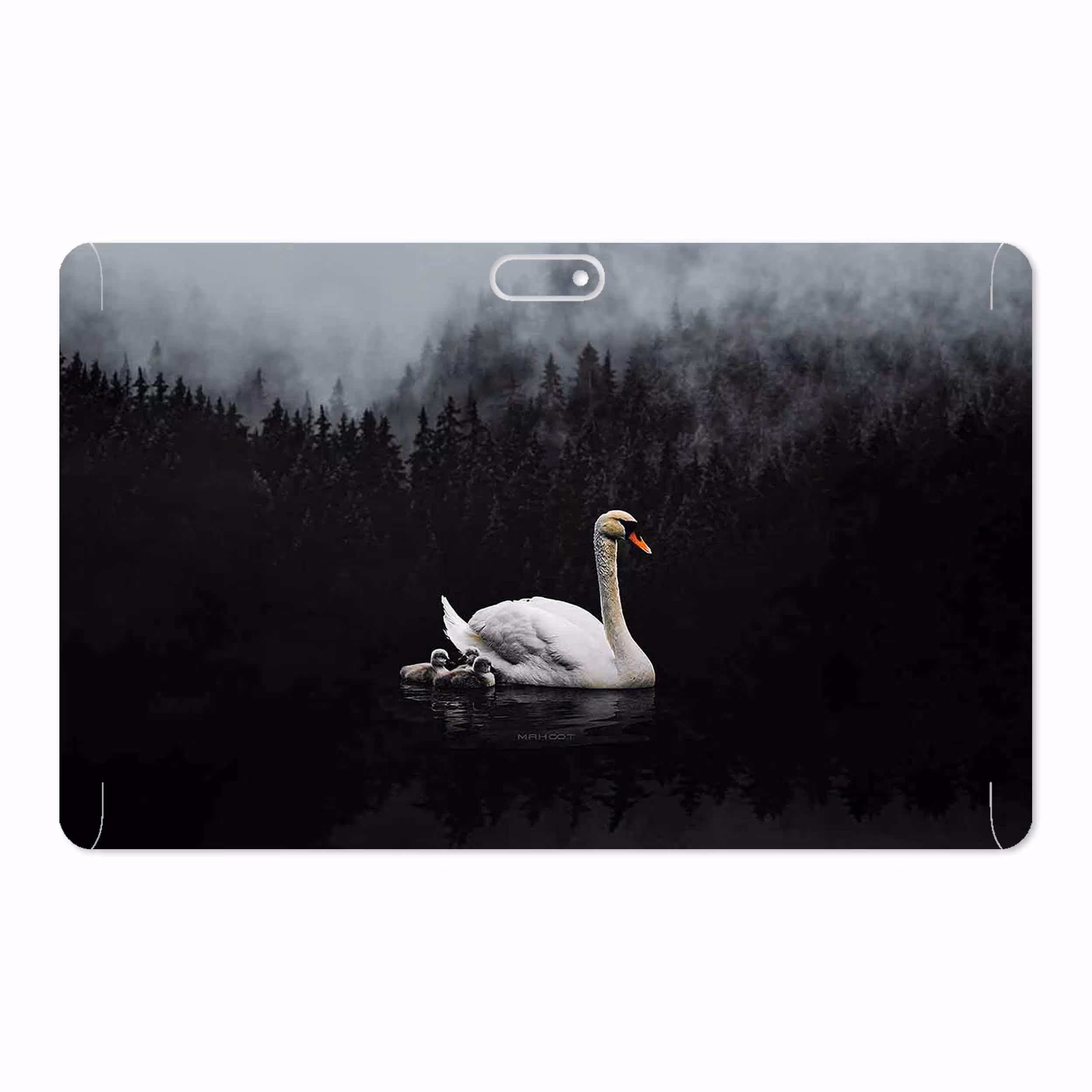 برچسب پوششی ماهوت مدل Swan Lake مناسب برای تبلت جی ال ایکس W11 Plus