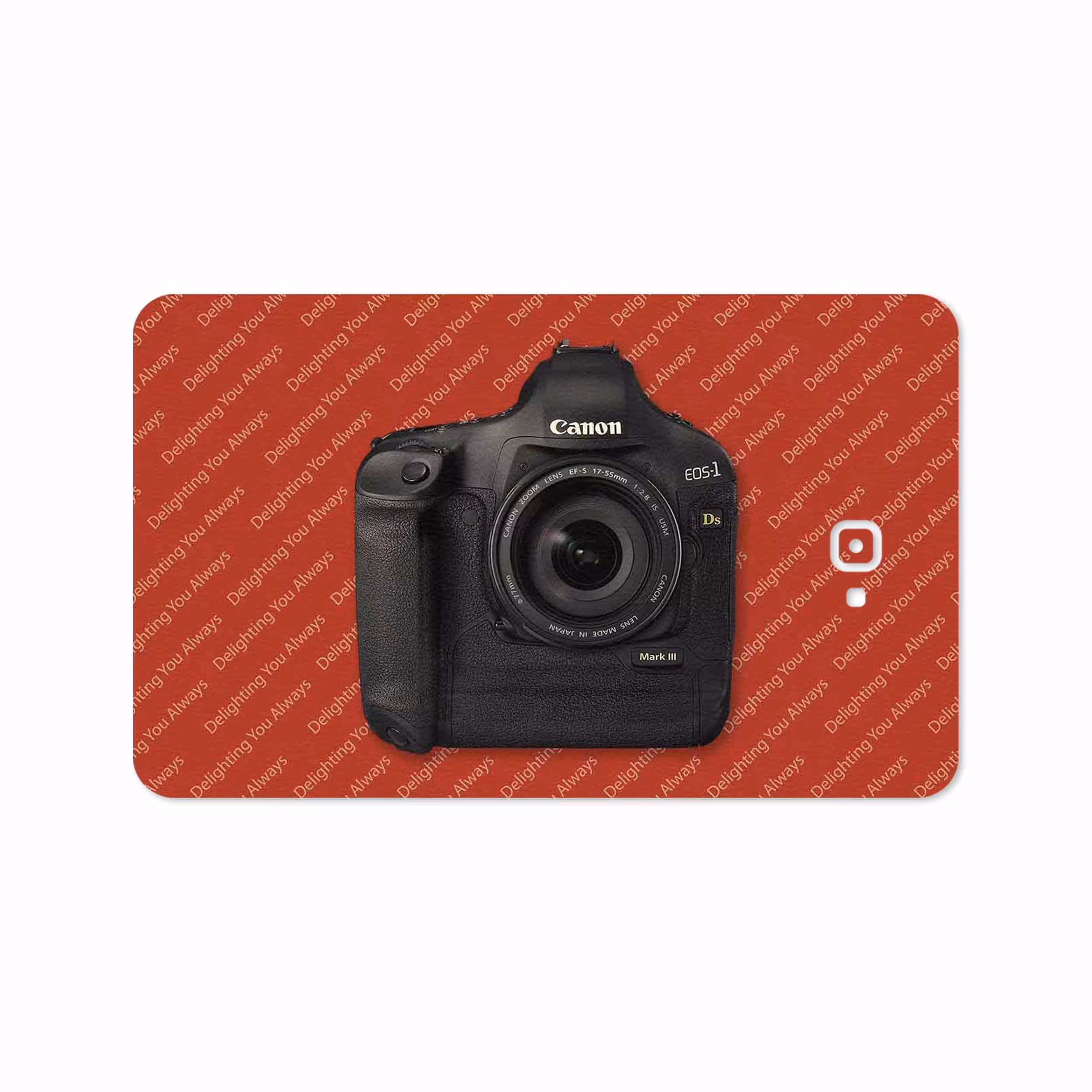 برچسب پوششی ماهوت مدل Canon-Logo مناسب برای تبلت سامسونگ Galaxy Tab A 10.1 2016 T580