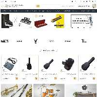 قیمت و خرید سفارش طراحی سایت فروش ساز و آلات موسیقی فروشگاه اینترنتی