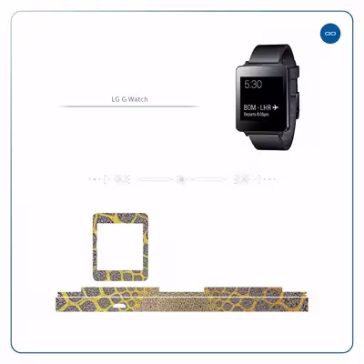 برچسب ماهوت طرح Iran Tile2 مناسب برای ساعت هوشمند ال جی G Watch