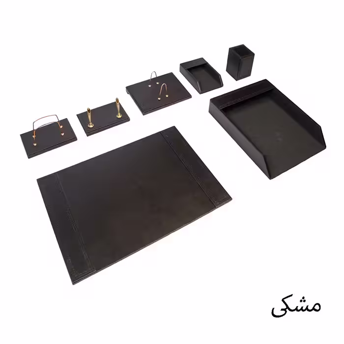 ست لوازم اداری رومیزی مدل S147 مجموعه 7عددی