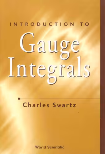 خرید و دانلود نسخه کامل کتاب Introduction to Gauge Integrals