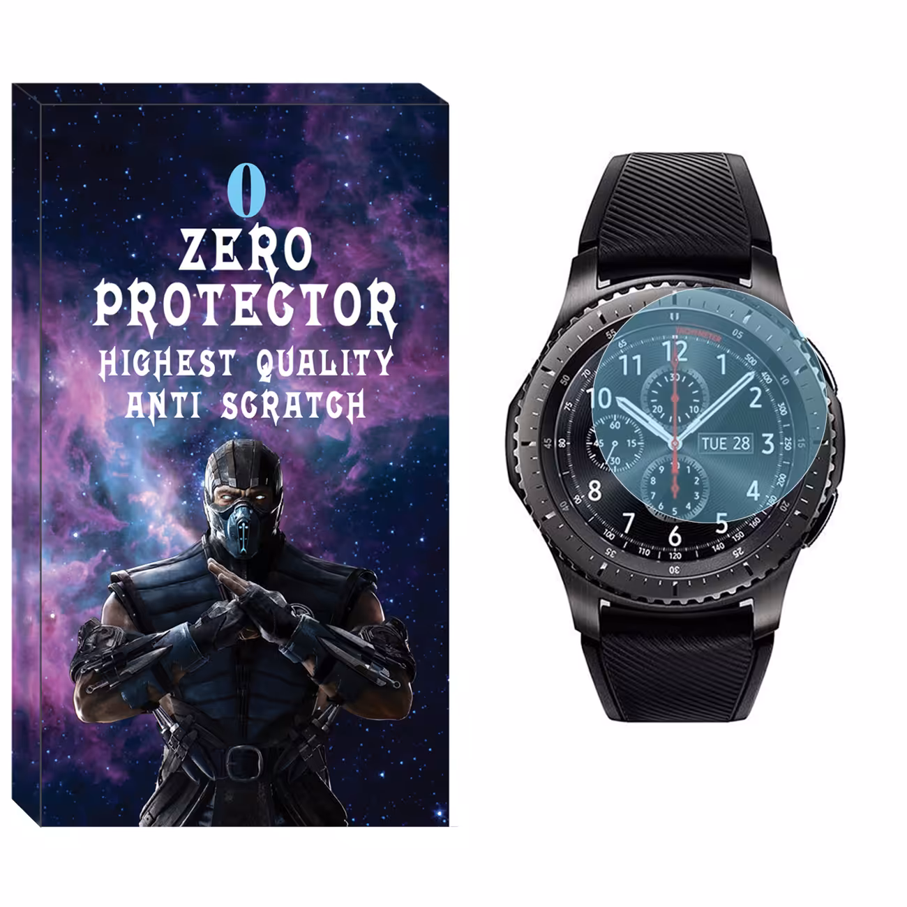 محافظ صفحه نمایش نانو زیرو مدل NZO مناسب برای ساعت هوشمند سامسونگ Galaxy Watch Gear S3
