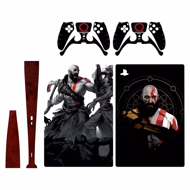اسکین(برچسب)Playstation 5-مدل دیجیتال -طرح god of war -کد15-سفارشی