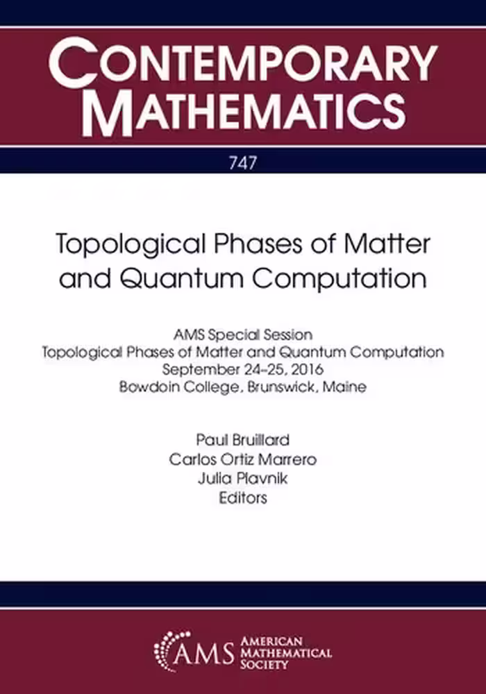 خرید و دانلود نسخه کامل کتاب Topological Phases of Matter and Quantum Computation