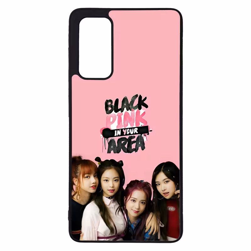 کاور طرح بلک پینک BLACK PINK کد G-096 مناسب برای گوشی موبایل سامسونگ Galaxy S20 FE | دیجی قاب دونی