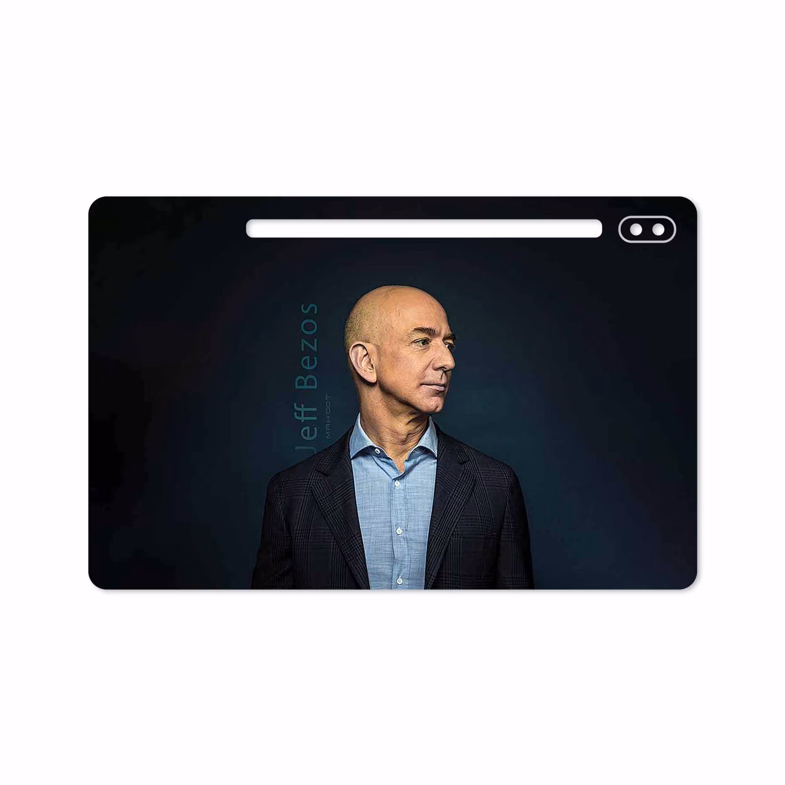 برچسب پوششی ماهوت مدل Jeff Bezos مناسب برای تبلت سامسونگ Galaxy Tab S6 2019 SM-T860