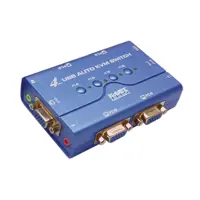 سوییچ VGA KVM چهار پورت USB کی نت پلاس مدلKPU624