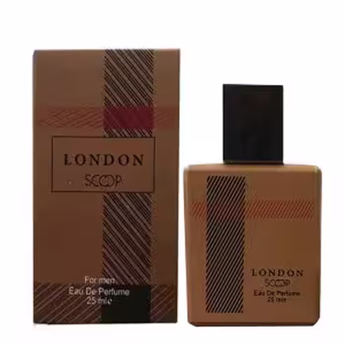 عطرجیبی مردانه اسکوپ مدل باربری لندن حجم 25 میلی لیتر