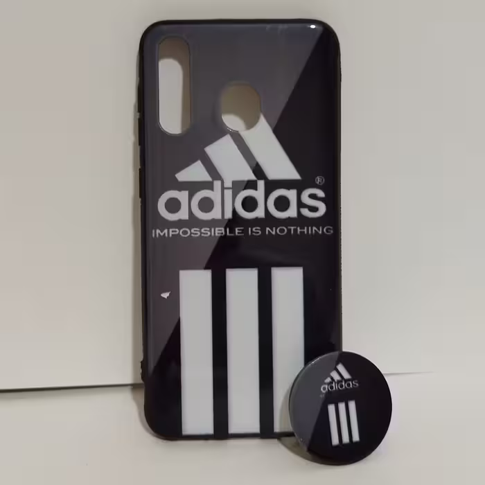 کاور کد 7010  مناسب برای گوشی موبایل سامسونگ Galaxy A20 به همراه پایه نگهدارنده