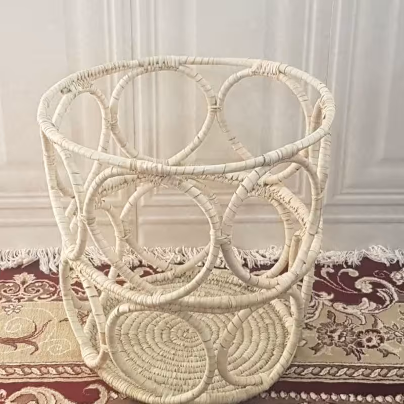 سبد لباس...سبد دکور ..سبد اسباب بازی ..سبد کوسن مبل یه چیز جالب سبد رو بر عکس کن وله عنوان میز عسلی استفاده کن