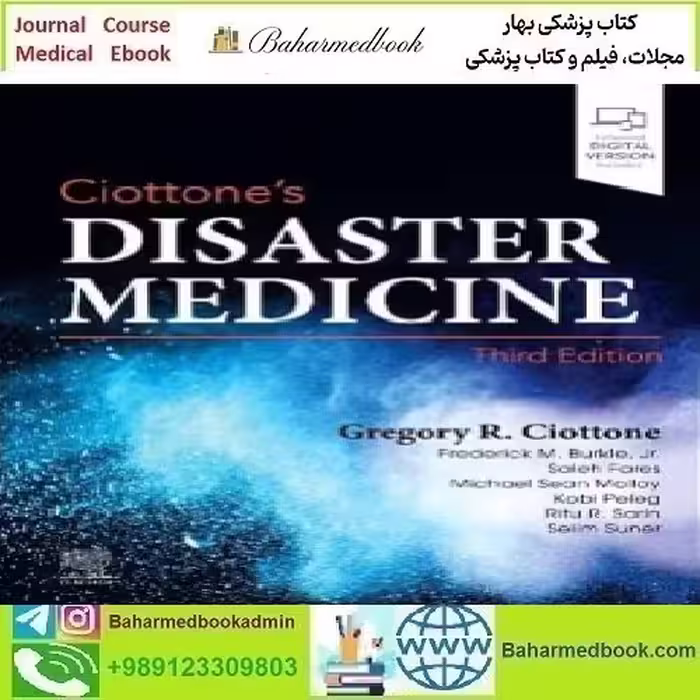 Ciottone's Disaster Medicine 2024 TRUE PDF price 4€ - کتاب پزشکی بهار