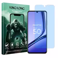 محافظ صفحه نمایش مات ضد اشعه آبی کینگ کونگ مدل Tough مناسب برای گوشی موبایل ریلمی Note 50 | کالا برتری