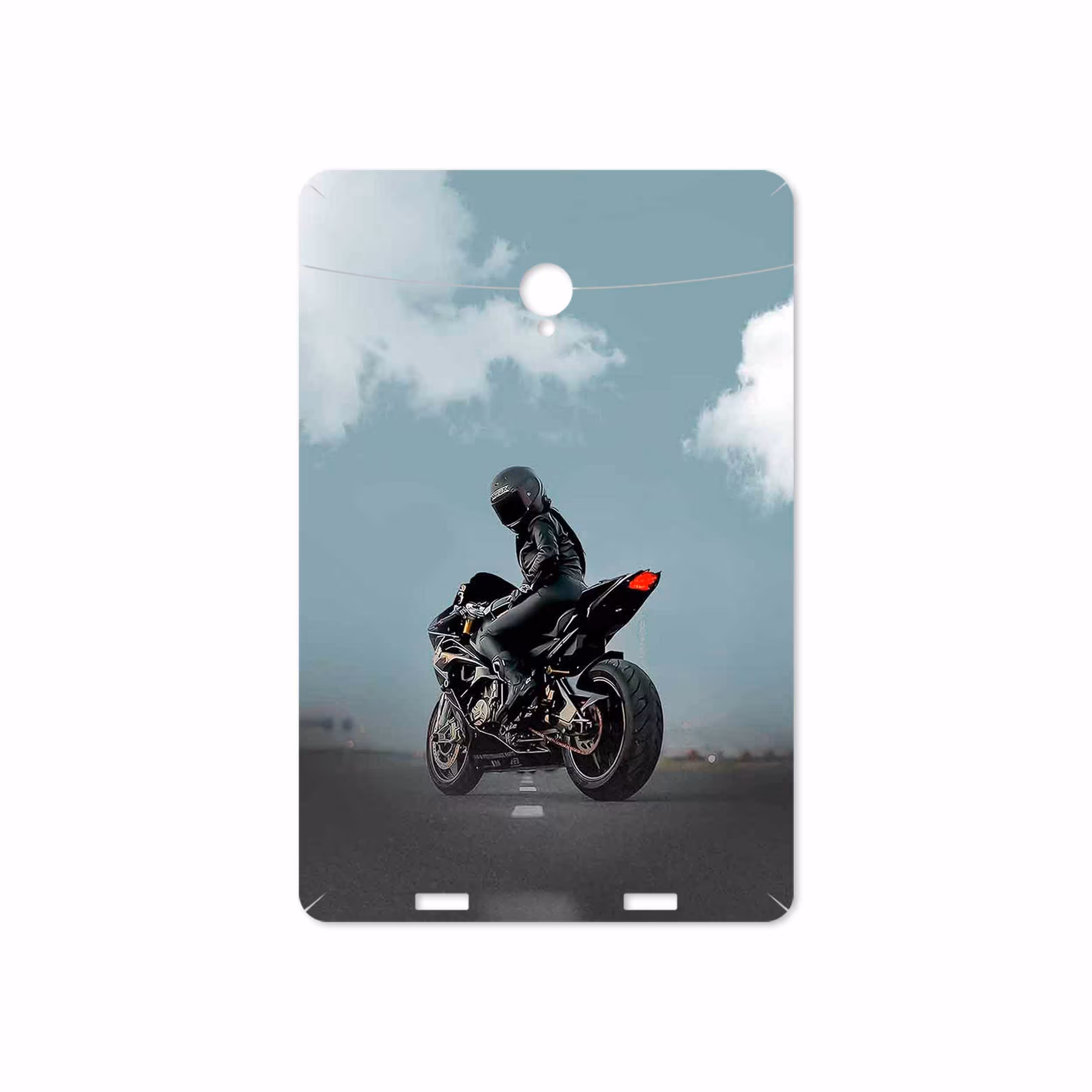 برچسب پوششی ماهوت مدل Motorcycling مناسب برای تبلت وریکو Unipad