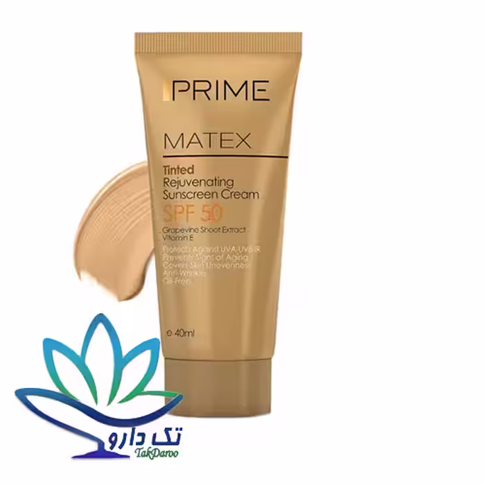 کرم ضد آفتاب رنگی جوان کننده SPF50 پریم 40 میل