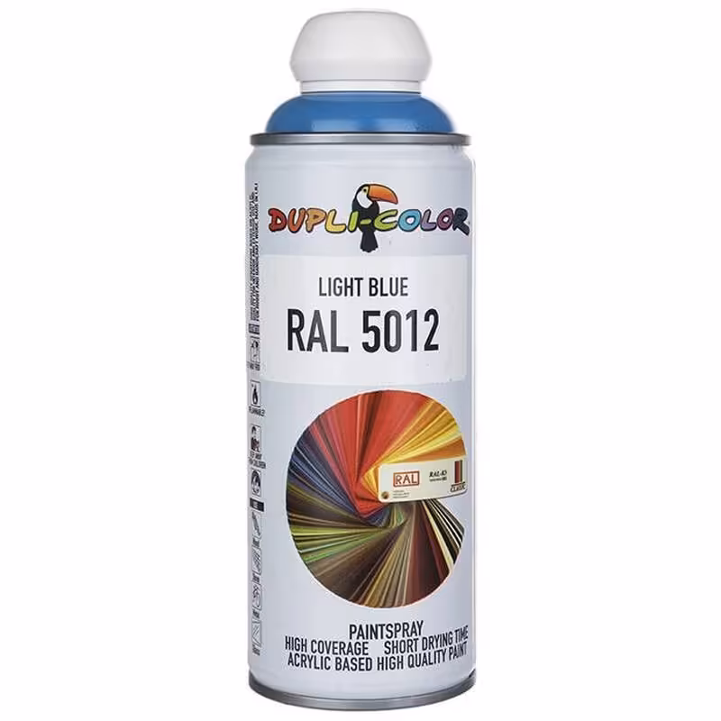 اسپری رنگ آبی روشن Dupli-Color RAL 5012 400ml