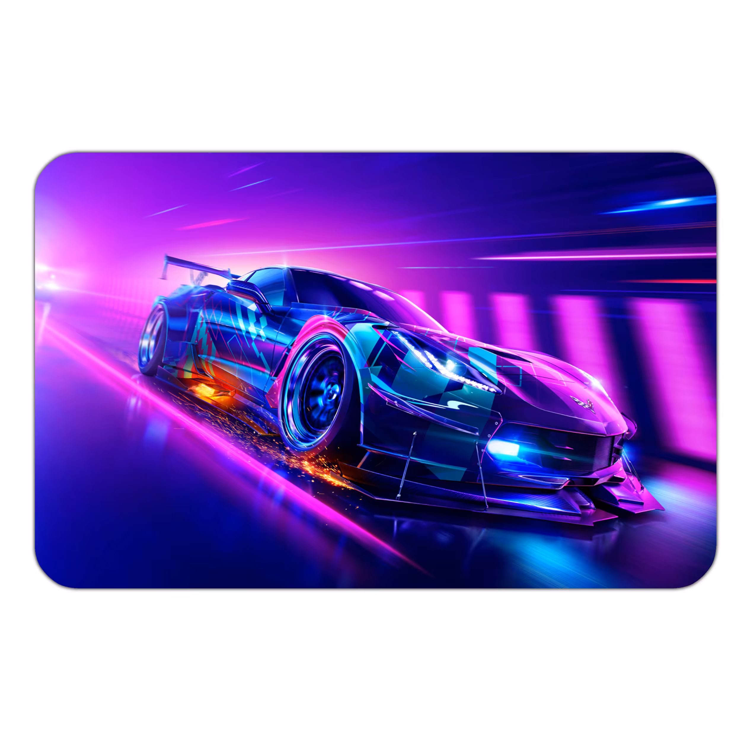 ماوس پد مخصوص بازی طرح Need for speed کد 2115