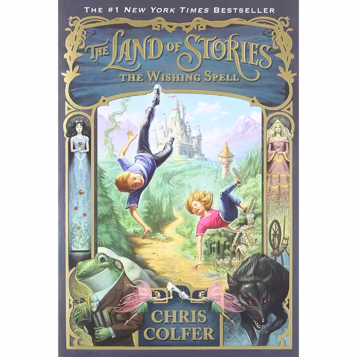 کتاب زبان اصلی The Wishing Spell The Land of Stories 