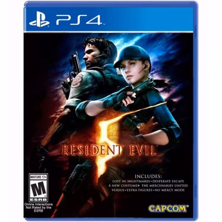 خرید دیسک بازی Resident Evil 5 برای PS4 با بهترین قیمت