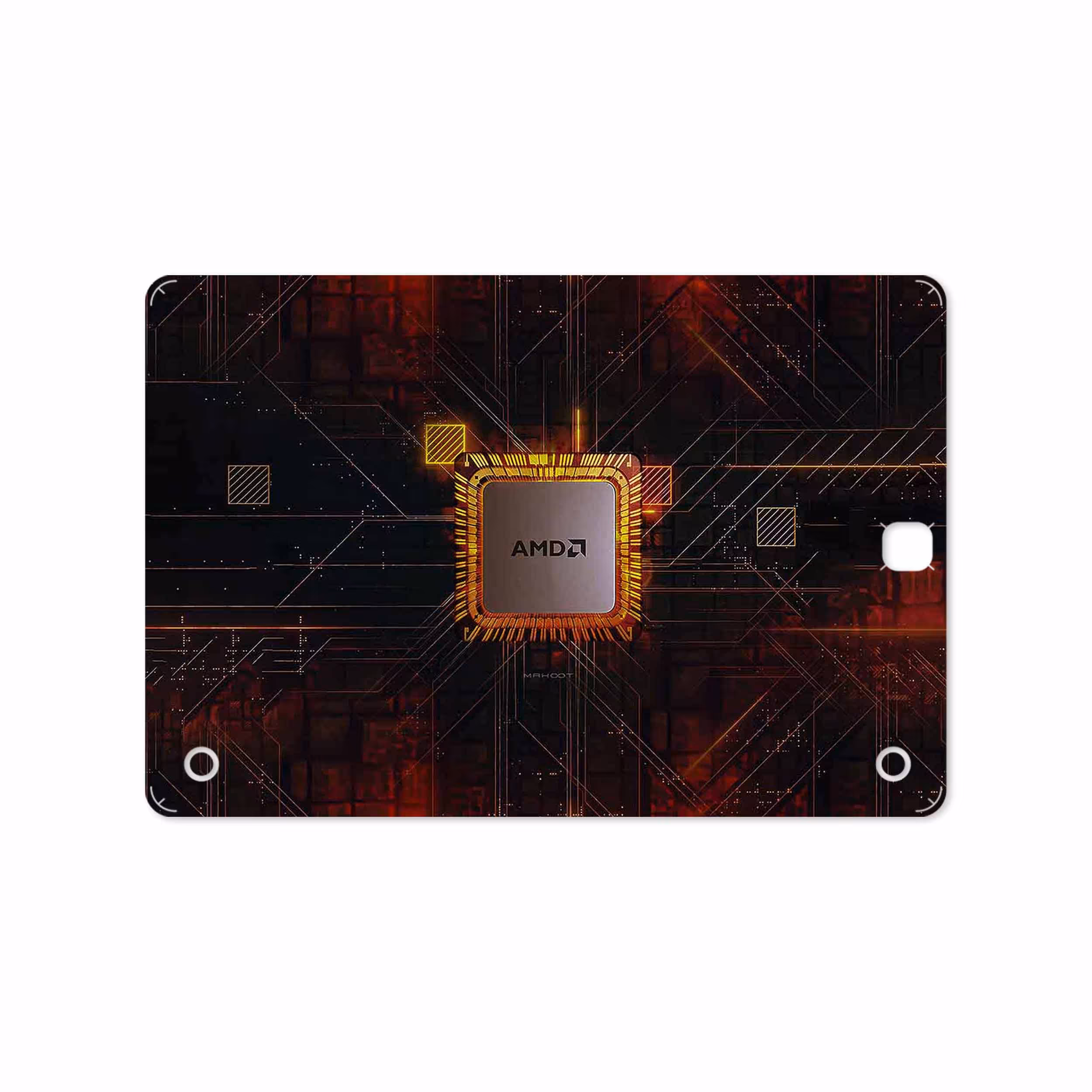 برچسب پوششی ماهوت مدل AMD Brand مناسب برای تبلت سامسونگ Galaxy Tab A 9.7 2015 T550
