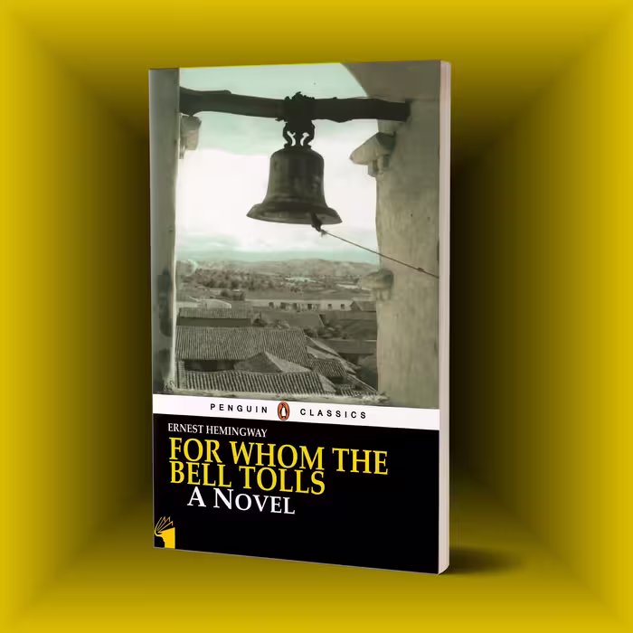کتاب For Whom the Bell Tolls اثر Ernest Hemingway انتشارات معیار علم