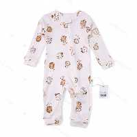 سرهمی بدون جوراب نوزادی طرح شیر بی بیبی Bi Baby
