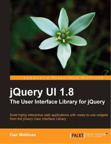 خرید و دانلود نسخه کامل کتاب jQuery UI 1.8: The User Interface Library for jQuery