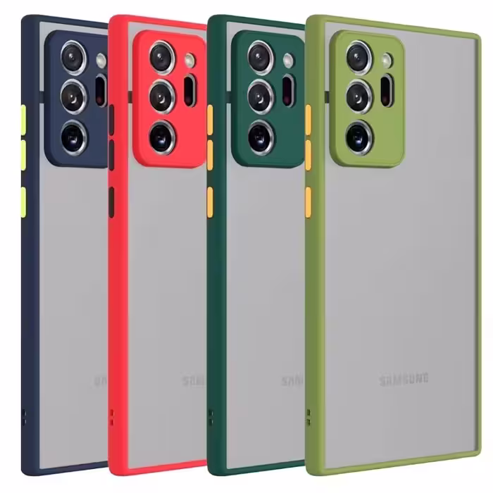 کاور ضدضربه گوشی Samsung Galaxy Note 20 Ultra مدل مات محافظ دوربین