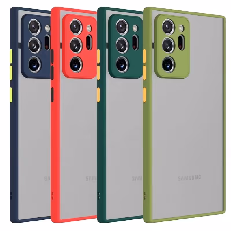 کاور ضدضربه گوشی Samsung Galaxy Note 20 Ultra مدل مات محافظ دوربین