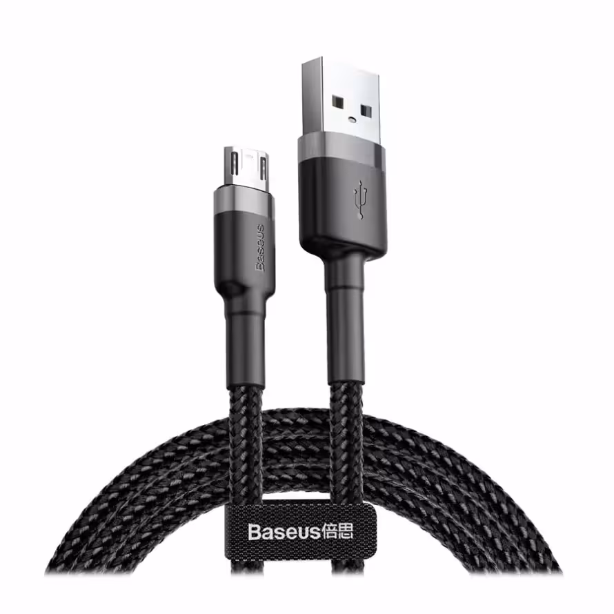 کابل 2 متری Micro USB بیسوس CAMKLF CG1