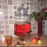 کلمن شیشه ای 14 لیتری ARCO حجم زیاد مناسب تولد و تشریفات و ظروف کرایه 
