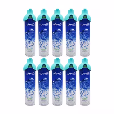 کپسول اکسیژن فومن شیمی کد 8L بسته 10 عددی