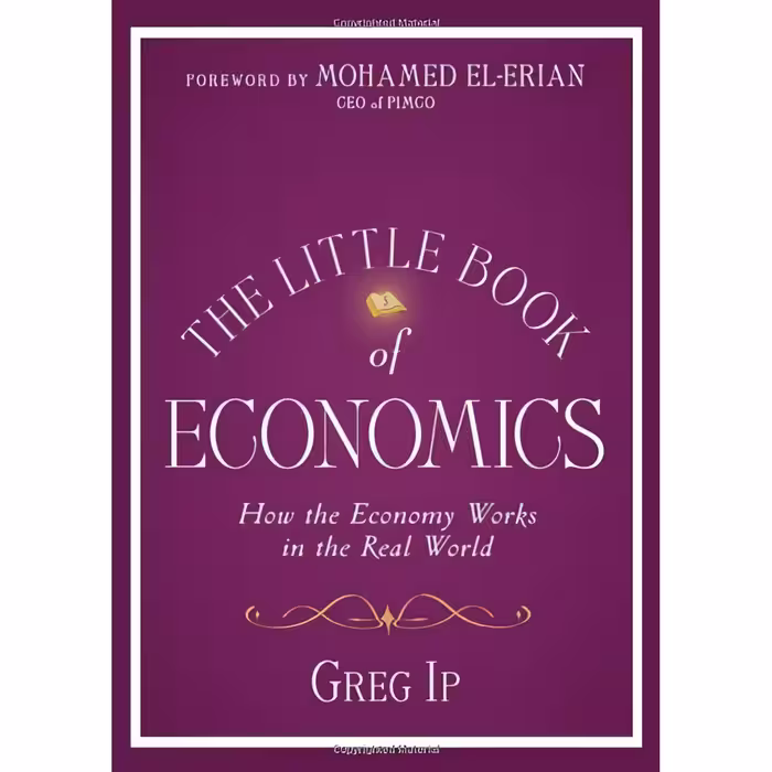 کتاب The Little Book of Economics اثر Greg Ip انتشارات Wiley