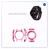 برچسب ماهوت طرح Pink Flower مناسب برای ساعت هوشمند سامسونگ Watch4 Classic 42mm